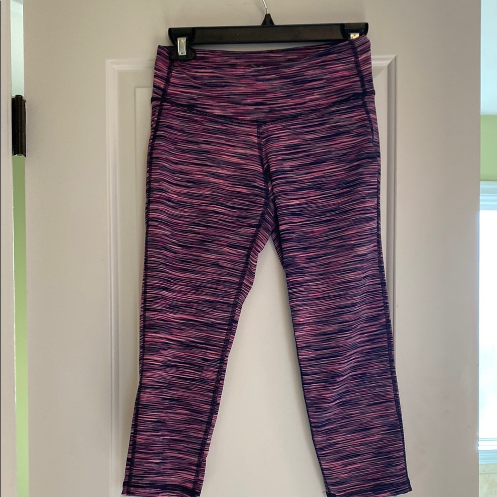 Pink and Blue Women’s Space Dye Leggings